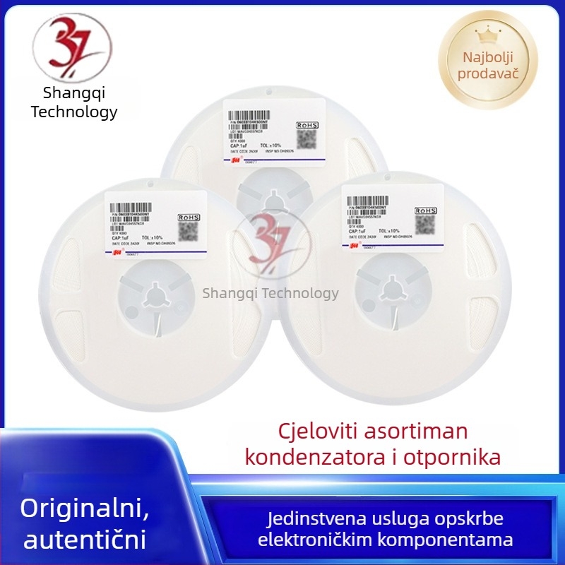Shangqi SMT kondenzator 0603 104K 105K X7R 25V 50V filtriranje