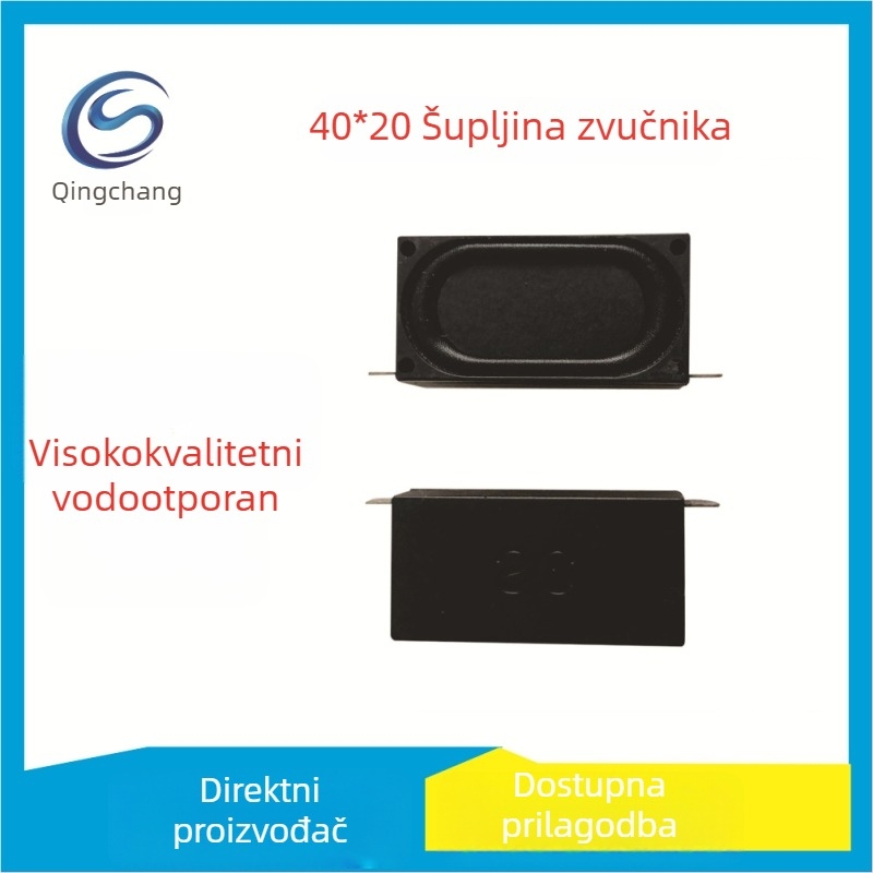 40×20 mm zatvoreni zvučnik za multimediju, visokokvalitetan zvuk, puni frekvencijski raspon