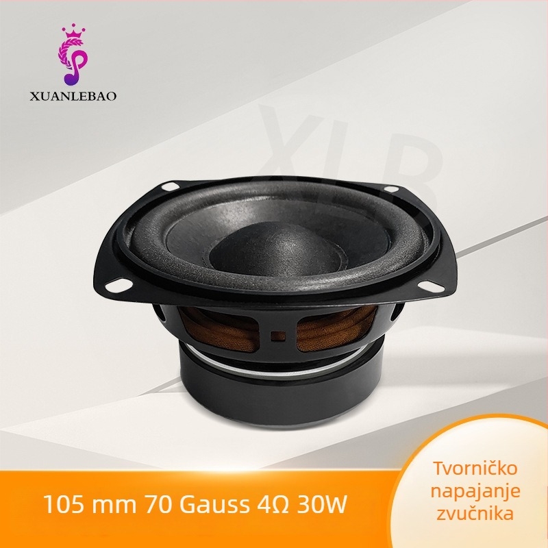 Hi‑Fi zvučnik promjera 4 inča (105 mm), 4 Ω, 30 W za Harman Kardon drveno kućište zvučnika