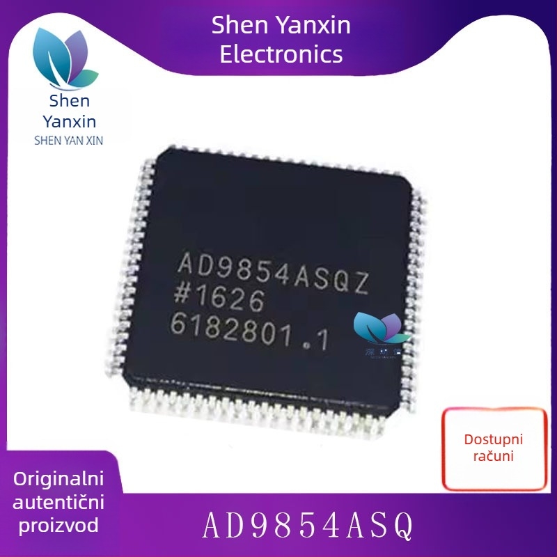 AD9854ASQ QFP80 pakiranje digitalni sintezator frekvencije IC