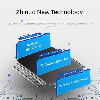M058LDN LQFP-48 32-bitni mikrokontroler IC, površinski montirani paket LQFP-48