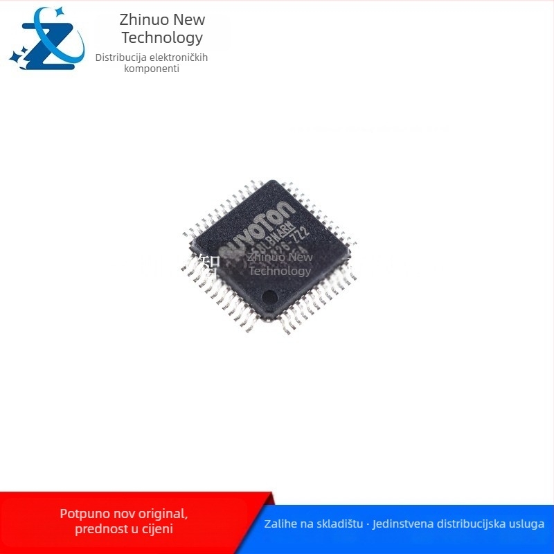 M058LDN LQFP-48 32-bitni mikrokontroler IC, površinski montirani paket LQFP-48