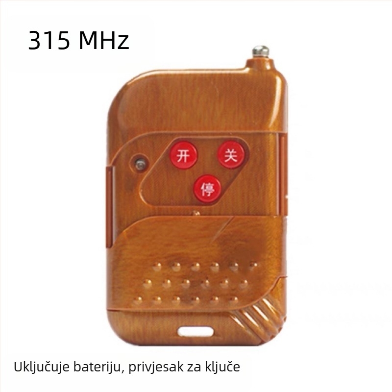 Kopija daljinskog upravljača za električna vrata 433/315/418/430 MHz