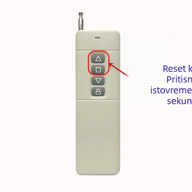 433MHz Daljinski upravljač za električne rolete vrata 430/315/418MHz Kopiranje