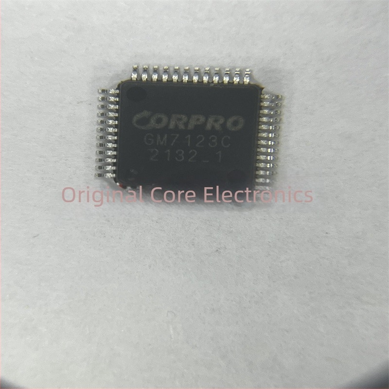 GM7123C čip za dekodiranje videa u kućištu LQFP-48, IC za radnu frekvenciju, integrirani elektronički komponent