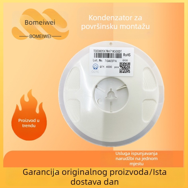 Novi originalni SMT kondenzator 1206 22µF 6.3V X5R 226K