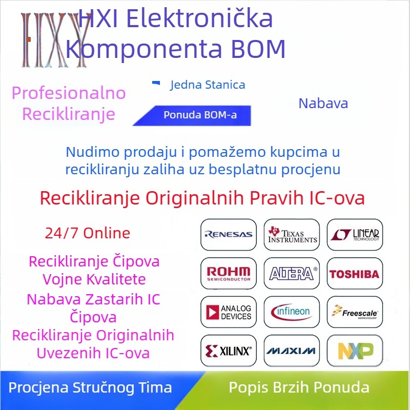 Generator taktova PLL, frekvencijski sintezator ADF5002BCPZ, QFN-16, Silk Screen, Q1U, elektronički dijelovi