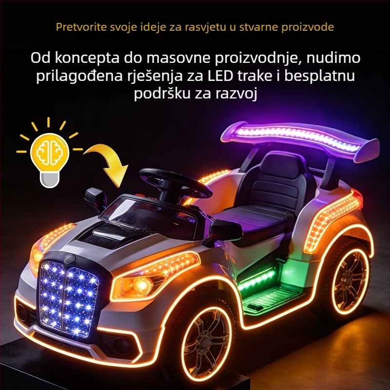 Sveobuhvatno rješenje LED trake po mjeri — 2835/5050 RGB silikon fleksibilne trake