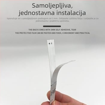 LED trak 24V, 120 LED, širina 8 mm, osvjetljenje ormarića, SMD2835, samoljepljiva, unutarnja uporaba, 10W, kut snopa 120°, CRI 80
