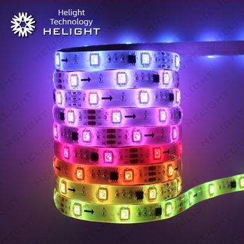 WS2811 Full-color 60 LED LED traka za KTV dekoraciju - sedmobojni tekući vodeni efekt