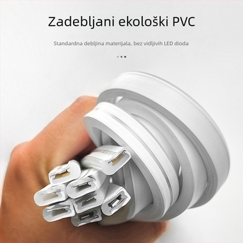 Noćna lampica sa senzorom pokreta i LED trakom ispod kreveta