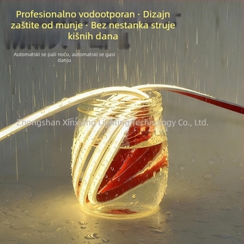 2026 Solarna LED traka za vanjsku upotrebu – vodootporna, iznimno svijetla, vrt i balkon