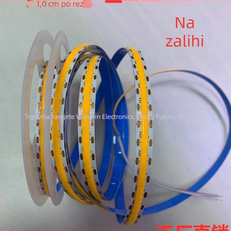 5V COB fleksibilna samoljepljiva LED traka, širina 8 mm, USB napajanje, unutarnje osvjetljenje