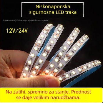 LED trak 2835, prazna pločica, niska napetost 12V/24V, osvjetljenje ormarića i vinskog odjeljka, 120 LED dioda
