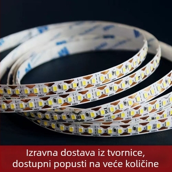 24V LED traka jedne boje, 120/180/192 LED, rezanje na bilo kojem mjestu