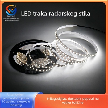 LED traka za unutarnju dekoraciju, 12 V, 120 LED (2835), 8 W, kuta snopa 120°, CRI 80, trobojna temperatura boje, nije dimabilna.