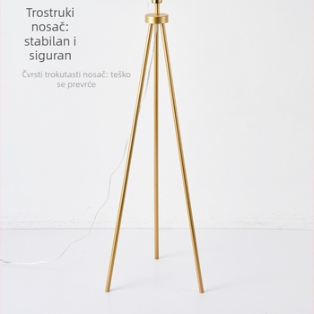 Prilagođena lampa s laticama, stajaća lampa uz kauč u dnevnom boravku, francuski minimalistički stil sredine stoljeća, ambijentalno osvjetljenje za spavaću sobu