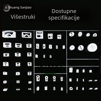Fleksibilno silikonsko kućište za linearnu LED traku, zakrivljen ugrađen dizajn