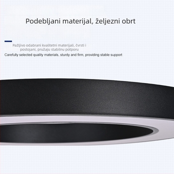 Okrugla LED viseća svjetiljka, moderan minimalistički dizajn
