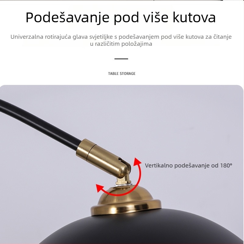 Skandinavska minimalistička podna lampa za dnevni boravak i spavaću sobu, LED ambijentalno osvjetljenje s daljinskim upravljačem, Instagram stil