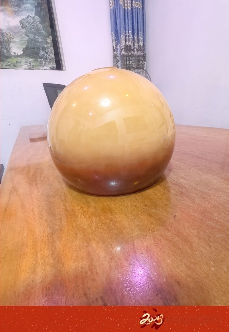 Plastični abažur zalaska sunca, promjer 30 cm × 25 cm, podna lampa, narančasto-grejpfrut boja, zaštita očiju, kreativni luster, na skladištu