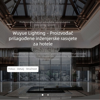Umetničko inženjersko osvjetljenje hotela — prilagođeni lusteri za lobby, matrično osvjetljenje