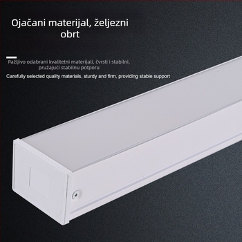 Linearno LED svjetlo za ured i učionu, visoke svjetline, bez sjene