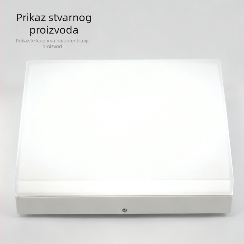 Prilagođena moderna minimalistička kvadratna LED plafonjera za dnevni boravak, blagovaonu, spavaću sobu, balkon i ured (bez okvira)