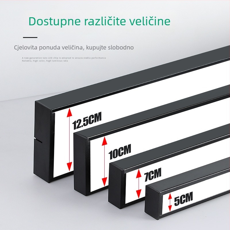 LED kvadratno linearno svjetlo s visećim kabelom i rešetkastim dizajnom za ured, plesnu dvoranu i maloprodaju