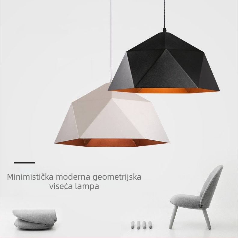 Pendentna svjetiljka za restoran i dnevni boravak – moderni minimalistički rasvjetni komad za trgovačke prostore, čajne kuće, barove, internet-kafiće i dućane odjeće