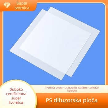PS difuzijska ploča za rasvjetu, difuzijska ploča, minimalistička rasvjeta dnevnog boravka