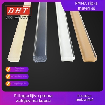 Akril dvobojna difuzijska šipka PMMA ekstrudirana