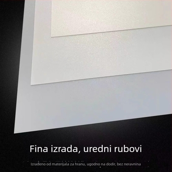 LED akrilni panel za stropno svjetlo s anti-sjajnim pokrovom i difuzijskom pločom za mekano svjetlo