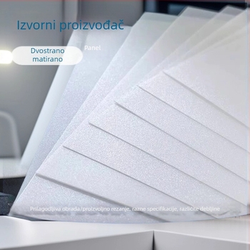 Antibakterijska LED ravna lampa za pročišćavanje s matiranom difuzijskom pločom