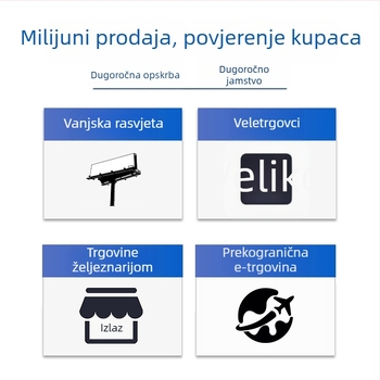 Prilagođeni LED reflektor 8013, vanjski vodootporan IP66, 20-300W, 220V ili 85-265V