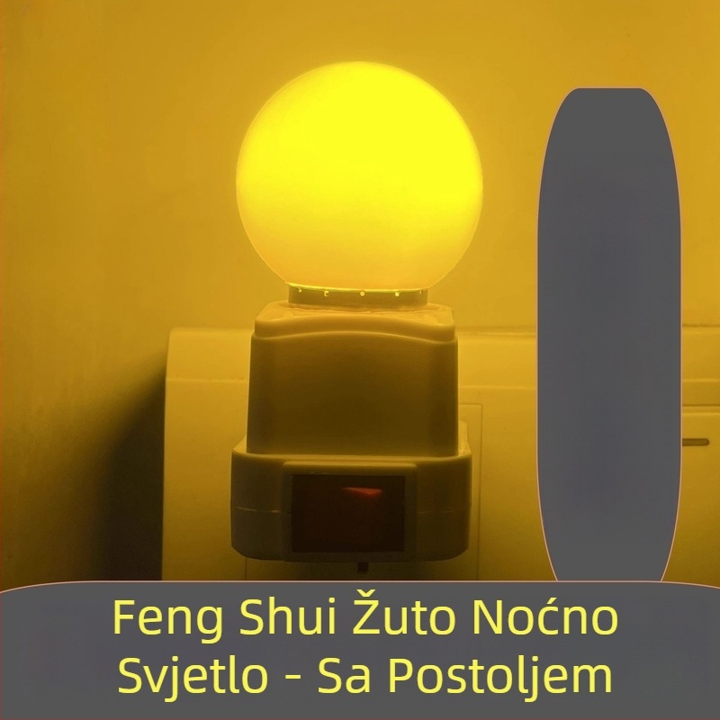 LED noćna lampica s toplim žutim svjetlom, svjetlosna traka s prekidačem, noćna lampa uz krevet za dojenje djeteta, štedna i dugotrajna lampa, Feng Shui lampa sreće