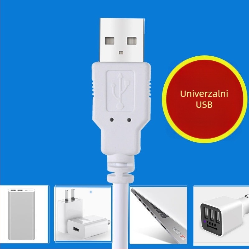 USB 5V LED traka za rasvjetu pred ogledalom, svjetlo za čitanje s zaštitom očiju, za studentski dom