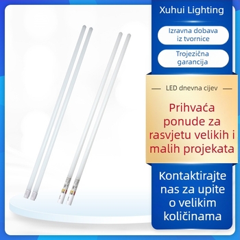 LED integrirana dnevna nužna cijev za garažu, staklena, retro fluorescencijska cijev za zamjenu