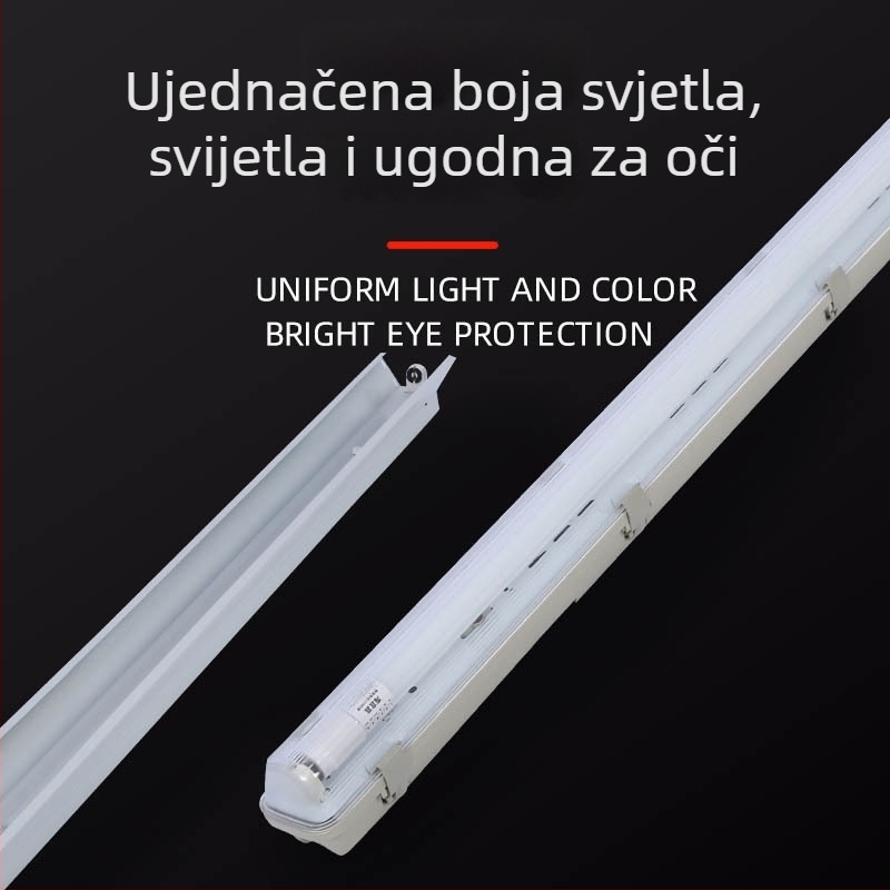 Integrirana LED cijev T5/T8, podijeljeni komplet, potpuno set, visoka svjetlina, ušteda energije, jednobojna ili dvobojna cijev