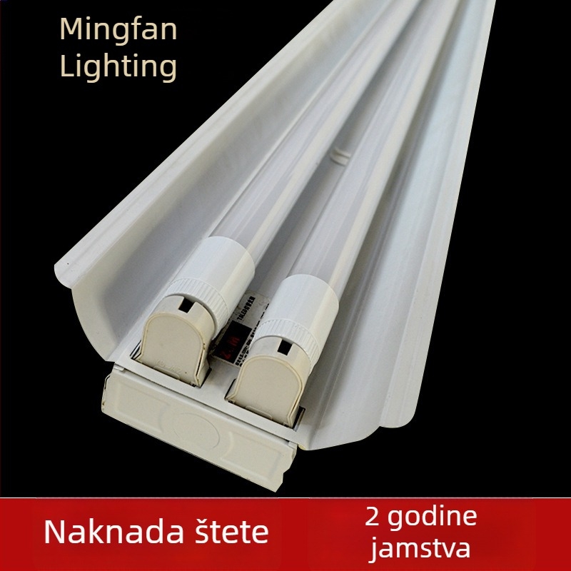 Držač LED T8 za fluorescentne lampe, LED s dvostrukim i jednim cijevima, nužno dnevno svjetlo, visoka svjetlina