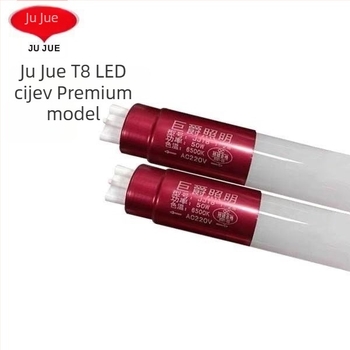 Jujue LED T8 duga LED cijev s energetskom uštedom, napajanje s obje strane, duljine 1,2 m, 50 W, visoka svjetlina