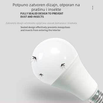 LED žarulja E27 s plastičnim premazom na aluminijskoj bazi, 13W, visoka svjetlost, ušteda energije, za kućnu upotrebu