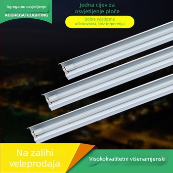 T8 LED cijev s kućištem i hitnim nosačem za garažu