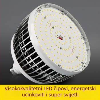 LED žarulja s E27 navojem za dom i radionicu, štednja energije, izuzetno svijetla, visokoučinkovito osvjetljenje W5W