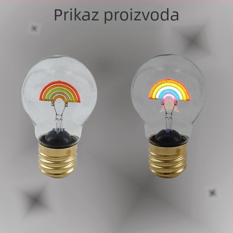 LED duga lampica USB punjiva A70 žarulja s filamentom – umjetnički uzorak