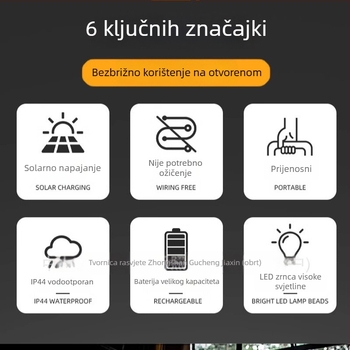 Punjaiva stolna lampa s daljinskim upravljanjem, ambijentalno noćno svjetlo, kompaktna LED stolna lampa