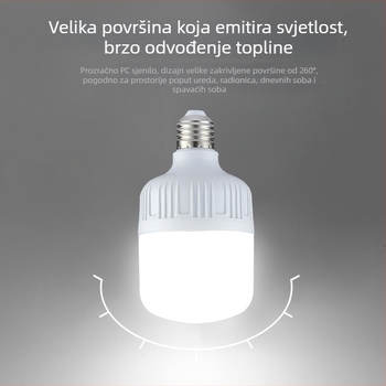 LED žarulja s E27 i B22 navojem – visokoučinkovita LED lampica, 230 lm, IP66 zaštita