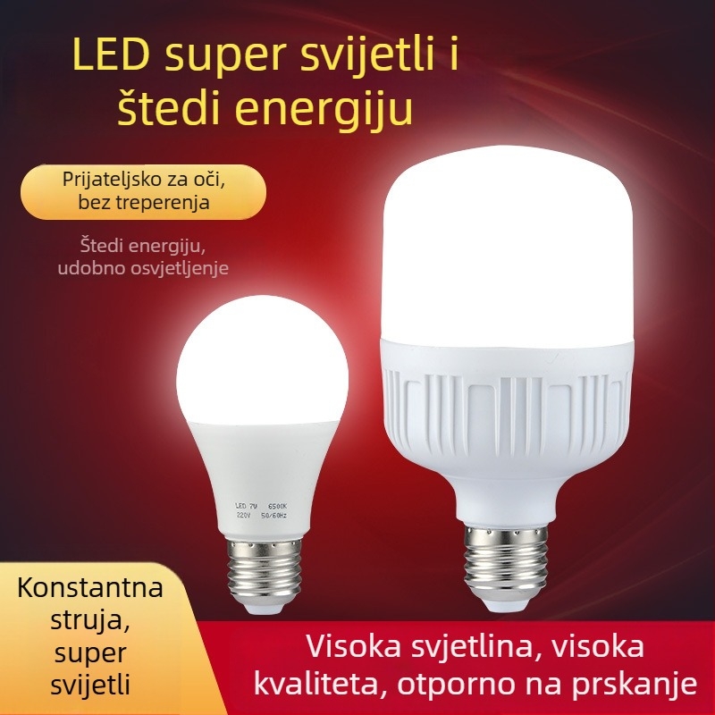 LED žarulja s E27 i B22 navojem – visokoučinkovita LED lampica, 230 lm, IP66 zaštita