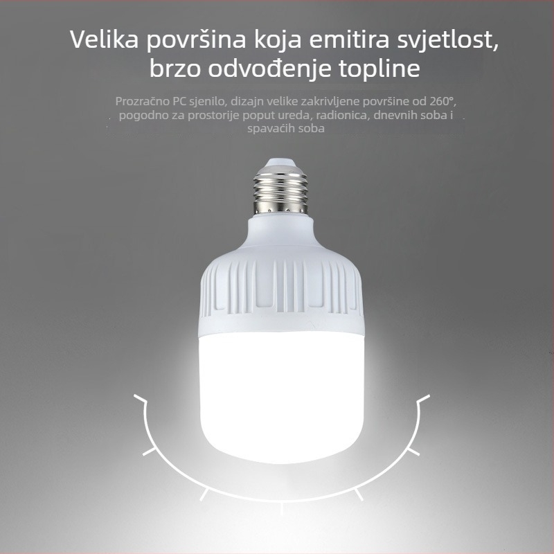 LED žarulja s E27 i B22 navojem – visokoučinkovita LED lampica, 230 lm, IP66 zaštita