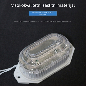 LED stroboskop svjetiljka UM-LED FLASH LAMP3, E27, plastično kućište, kućno i vanjsko indikacijsko svjetlo
